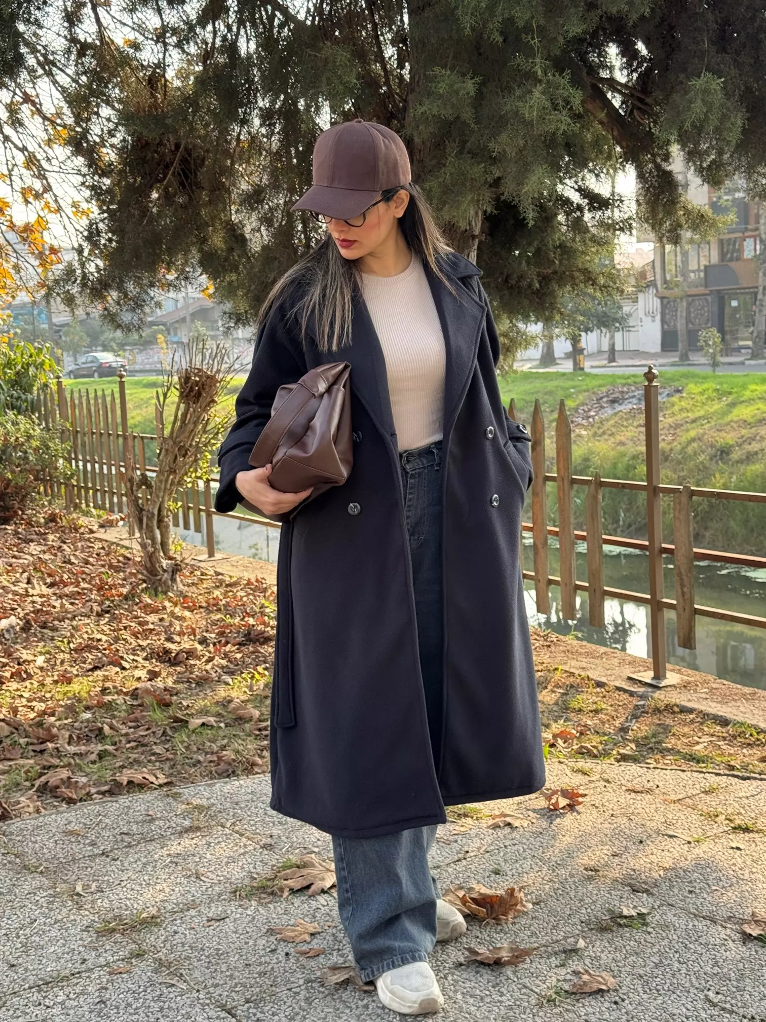 پالتو بلند آستردار نکیسا ( ارسال رایگان)